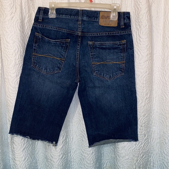 Men’s Aeropostale Cutoff Jean Shorts - Picture 4 of 4